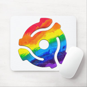 Mousepad Vibran do adaptador de gravação plástico de 45 RPM