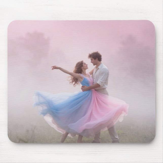 Mousepad "Vibrant and expressive artwork capturing the joy  (Frente)