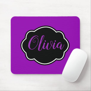 Mousepad Vibrante, Bold Fuchsia Purple Personalizado