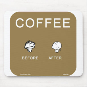 Mousepad viciado do café do vimrod