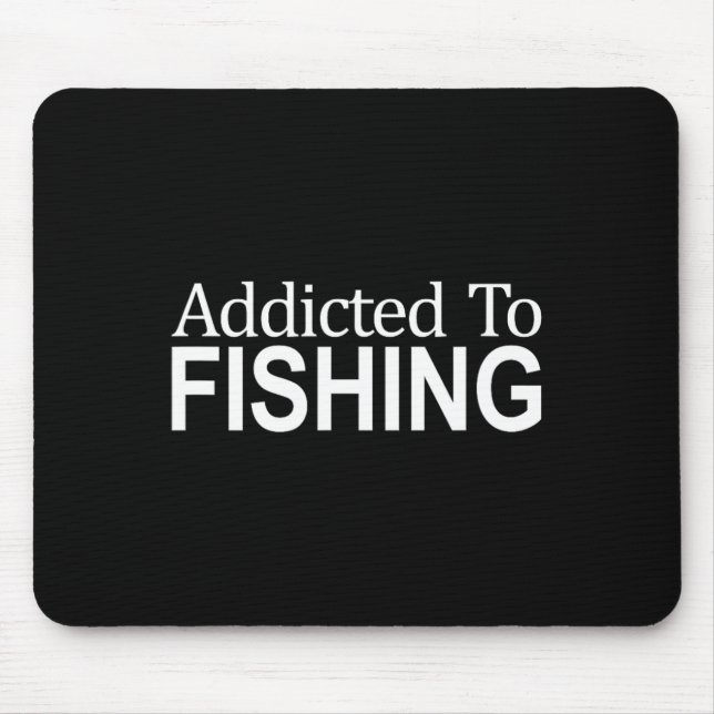 Mousepad Viciado Na Pesca - (Frente)