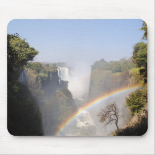 Mousepad Victoria Falls Rainbow Waterfall