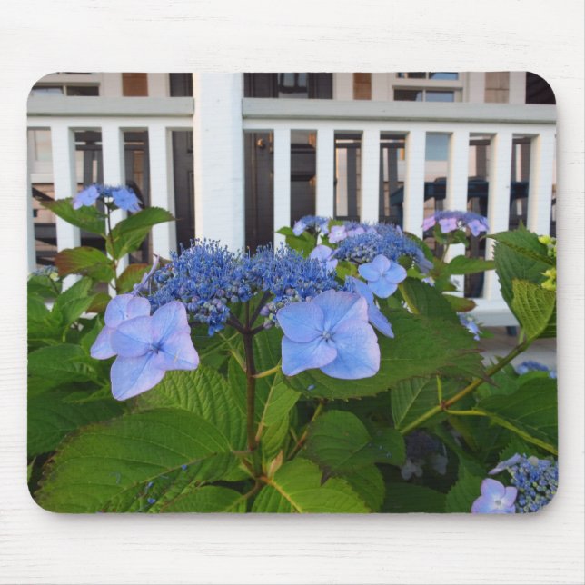 Mousepad Victorian Hydrangea e Porch - Vineyard de Martha (Frente)