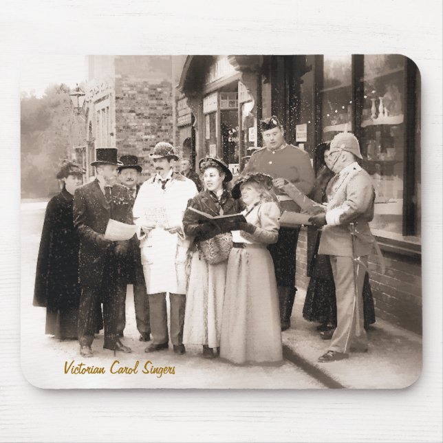 MOUSEPAD VICTORIANO CHRISTMAS CAROL SINGERS (Frente)