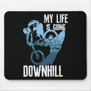Mousepad Vida Atrás da Bicicleta de Montanha Rs Biking Endu