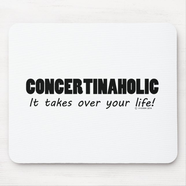 Mousepad Vida Concertinaholic (Frente)