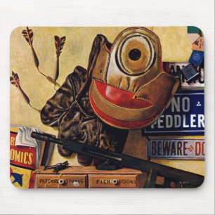 Mousepad Vida Contínua dos Brinquedos para Meninos