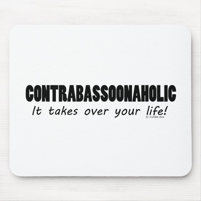 Mousepad Vida Contrabassonatológica (Frente)