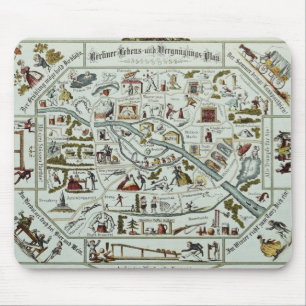 Mousepad Vida de Berlim e plano do divertimento