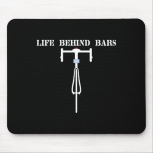 Mousepad Vida De Bicicleta Por Trás Da Rs Bicicleta De Mont
