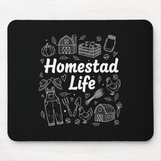 Mousepad Vida de Fazenda Mãe Rn Mãe Rústica (Frente)