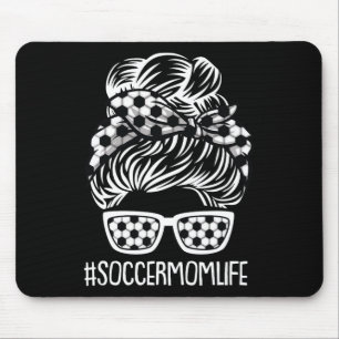 Mousepad Vida de Mãe Futebolista Dia das Mães Desportista M