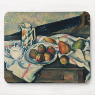 Mousepad Vida de Paul Cezanne ainda dos pêssegos e das