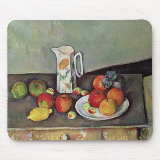 Mousepad Vida de Paul Cezanne | Paul Cezanne | ainda com (Frente)