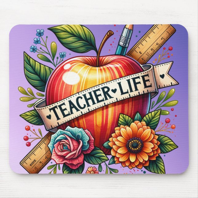 Mousepad Vida de Professor (Frente)