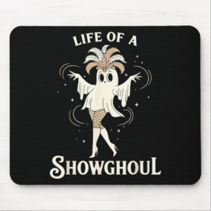 Mousepad Vida de uma showghoul garota de programa fantasma