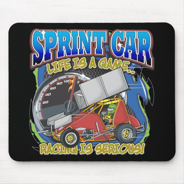 Mousepad Vida do carro de Sprint (Frente)