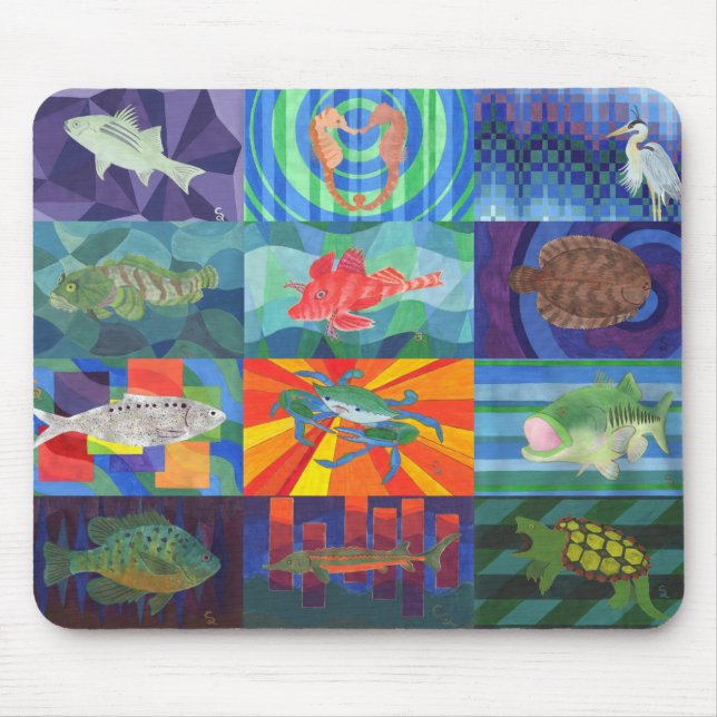 Mousepad Vida do Rio Hudson (Frente)