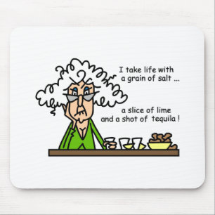 Mousepad Vida e Tequila Humor