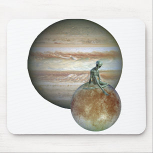 Mousepad vida na lua de Jupiter do Europa