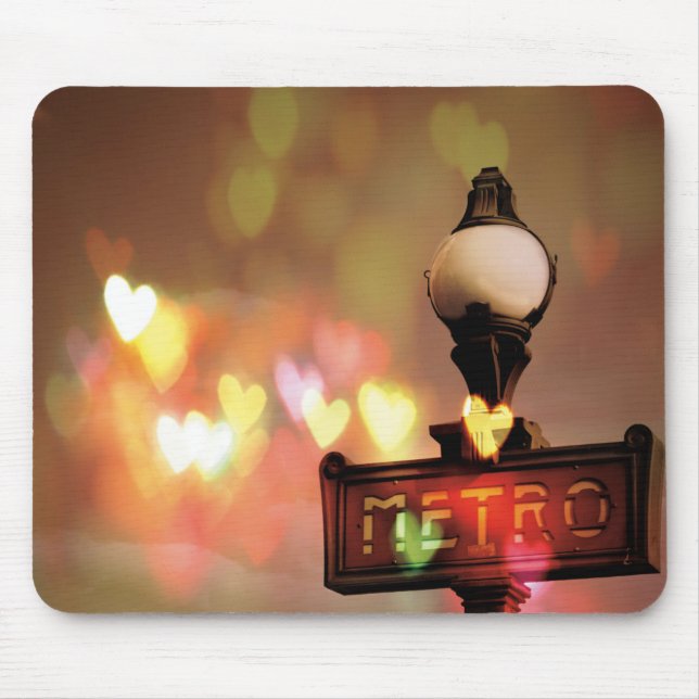 Mousepad Vida nocturna Paris (Frente)