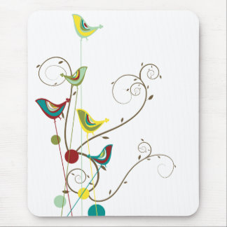 Mousepad Videiras modernas da natureza dos redemoinhos