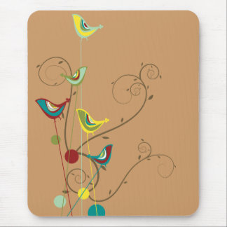 Mousepad Videiras modernas da natureza dos redemoinhos