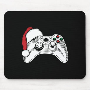 Mousepad Vídeo game Controlador Santa Hat Jogos de Natal X
