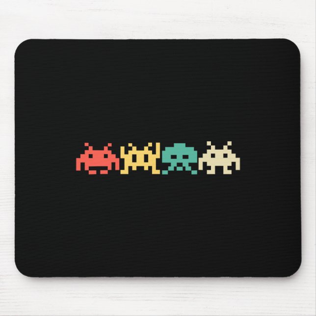 Mousepad Videogame de 80s - Arcade Retroativa do Jogo 1 (Frente)