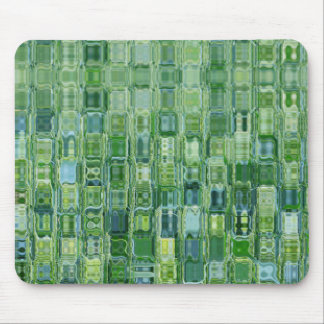 Mousepad Vidro abstrato verde