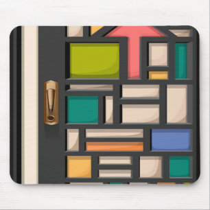 Mousepad vidro colorido