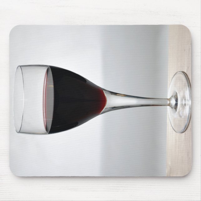 Mousepad Vidro do vinho tinto (Frente)