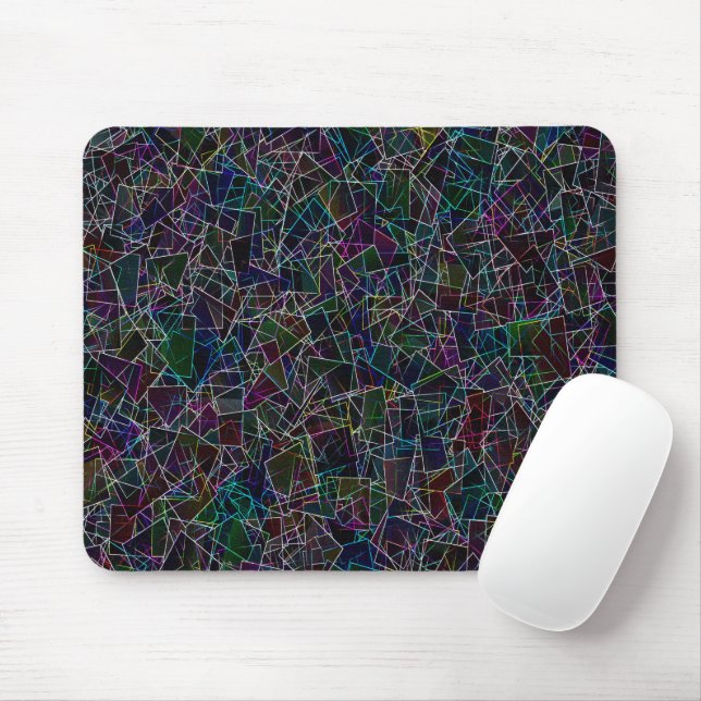 Mousepad Vidro manchado.... (Com mouse)