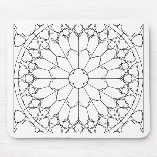 Mousepad Vidro rosa (Frente)