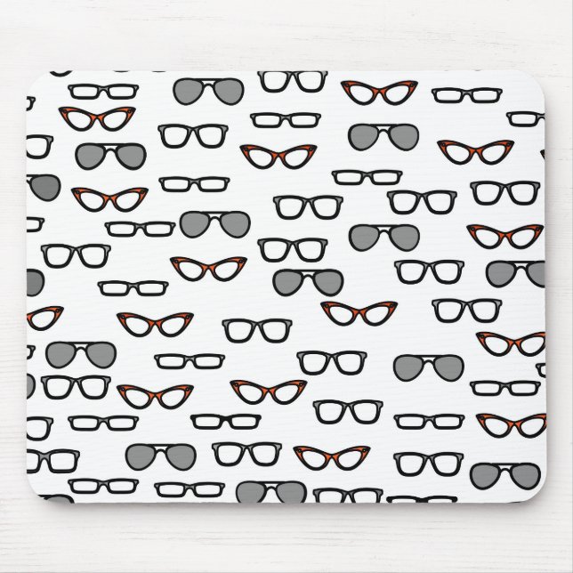 Mousepad Vidros do hipster (Frente)