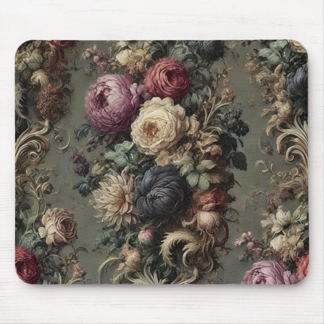 Mousepad Vigília Selvagem - Floral Gótico (Frente)