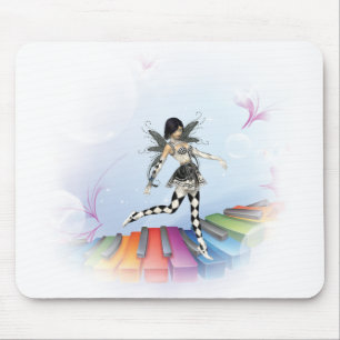 Mousepad Vignette Musical Keyboard Faerie