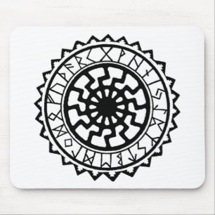 Mousepad Viking Celtic Sun Rune Calendário