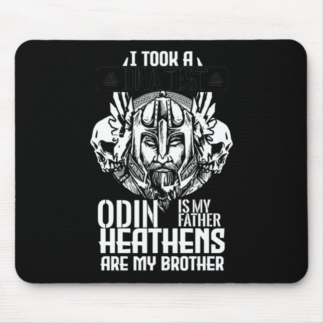 Mousepad Viking DNA Gueror Norse Mythology Valhalla Gift (Frente)