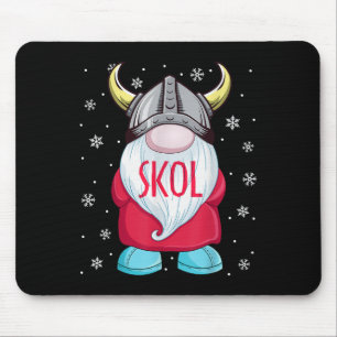 Mousepad Viking Gnomo Skol Natal Norse Pajama Me Viking