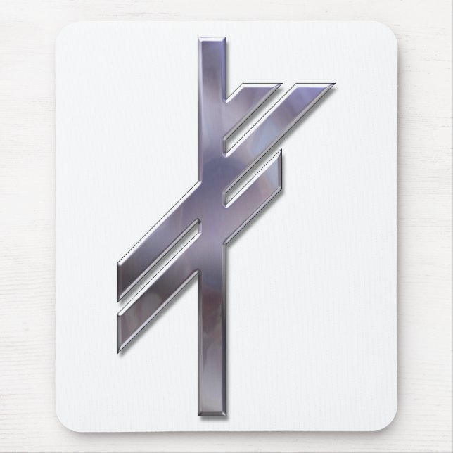 Mousepad Viking Rune-luck (Frente)
