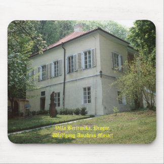 Mousepad Villa Bertramka-Mozart-Praga