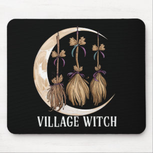 Mousepad Village Witch Gothic Occult Wicca Pagan Nature