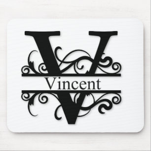 Mousepad Vincent V Monograma