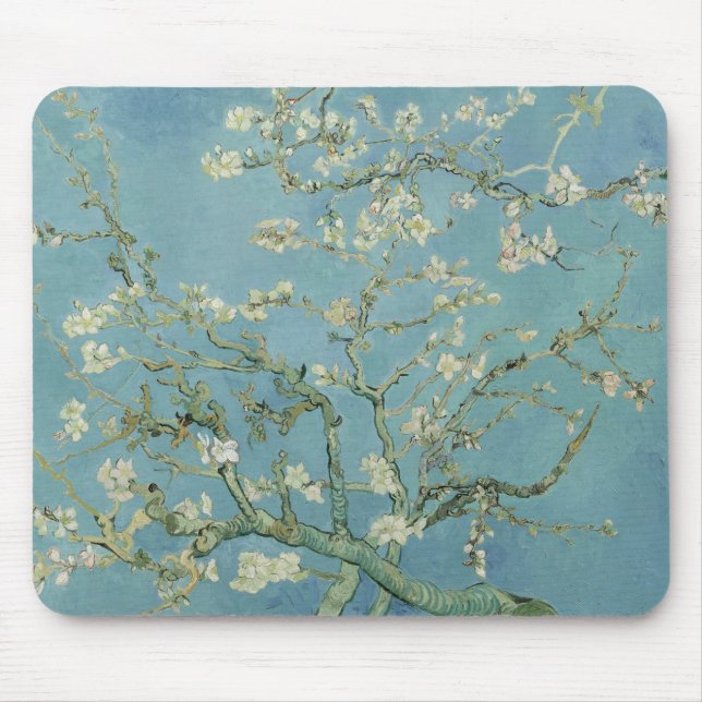Mousepad VINCENT VAN GOGH - amêndoa floresce 1980 (Frente)