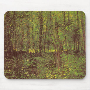 Mousepad Vincent van Gogh - Árvores e Sub-bosque