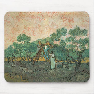 Mousepad Vincent van Gogh as máquinas desbastadoras