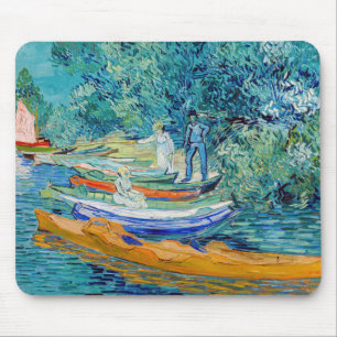 Mousepad Vincent van Gogh - Banco do Oise em Auvers