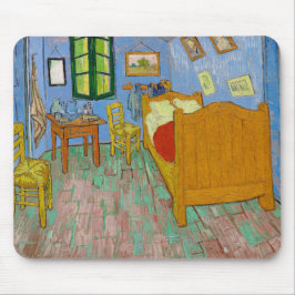Mousepad Vincent Van Gogh Bedroom. Sala de impressionismo