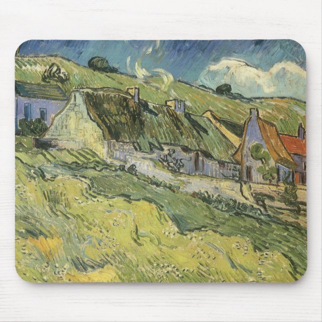 Mousepad Vincent van Gogh - Cabanas de Colmo (Frente)